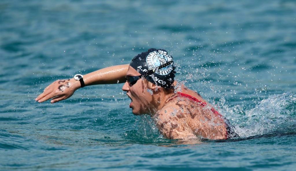 Medalla de bronce para el nadador aguileño Alfonso Franco Cegarra en el Campeonato de España de Aguas Abiertas