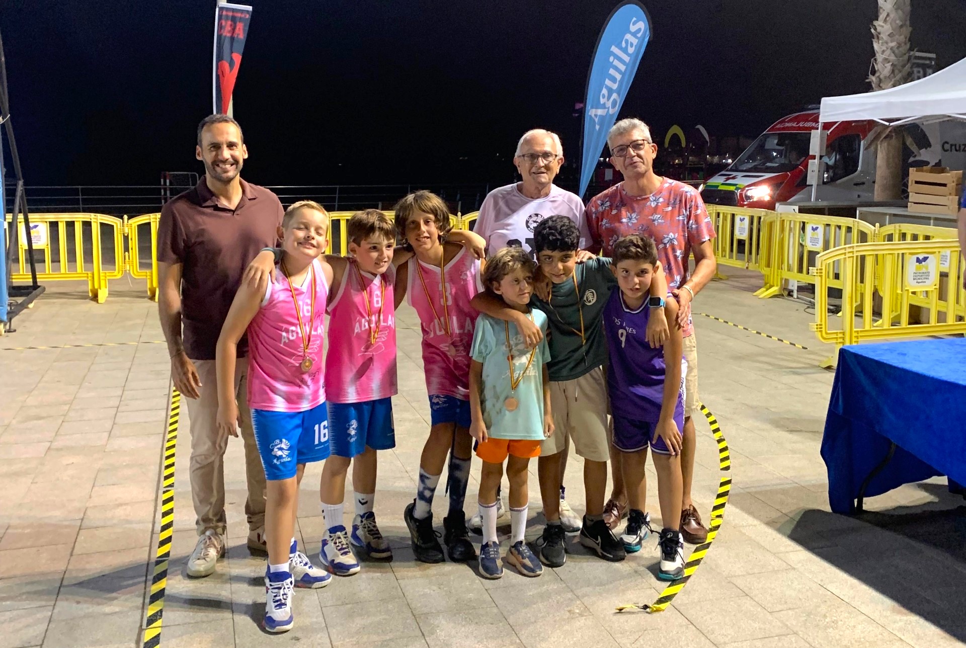 El baloncesto 3x3 vuelve a tomar la calle dentro de los XLVI Juegos Deportivos de Verano en Águilas