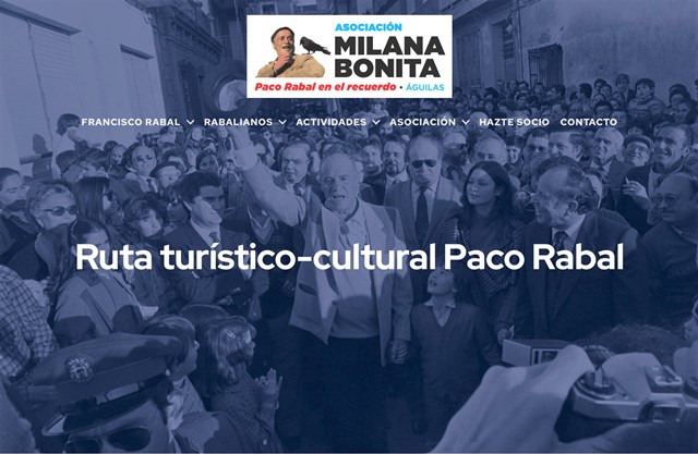 La asociación Milana Bonita, Paco Rabal en el recuerdo, celebra su 18 cumpleaños presentando su nueva web  