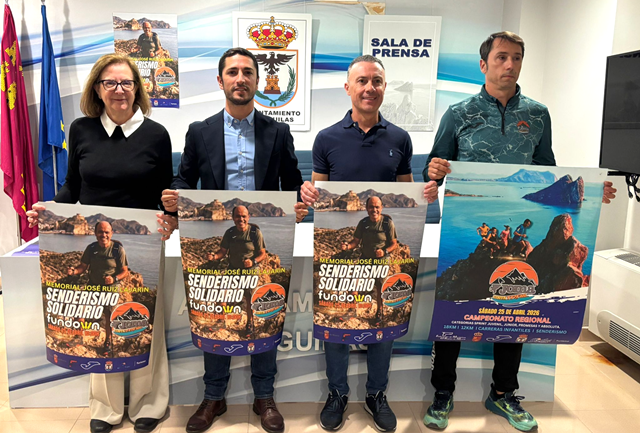 Campeonato Regional de Senderismo Solidario “Memorial José Ruíz Lajarín”, el 25 de abril en Águilas