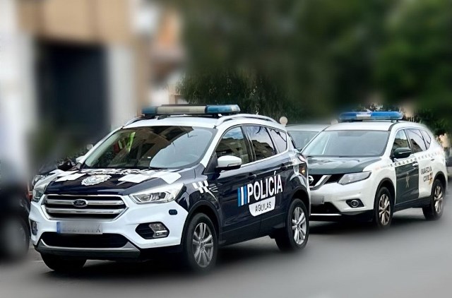 Detenido un hombre en Águilas por varios robos durante la noche del sábado