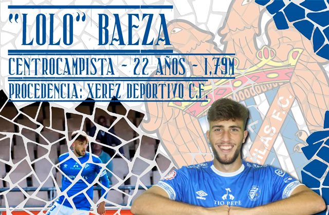 El centrocampista Sub-23 Baeza, tercer fichaje del Águilas Fútbol Club