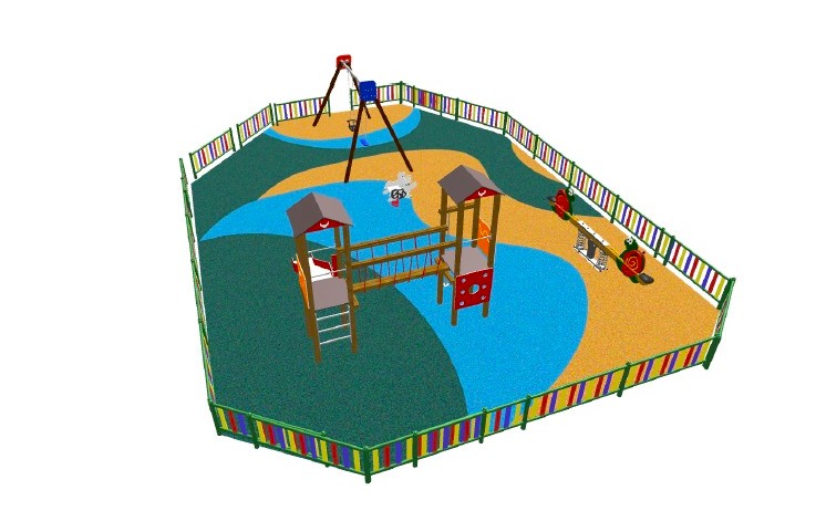 El edil de Zonas Verdes anuncia la remodelación de la zona infantil ubicada en la plaza Miguel Ángel Blaya de Águilas