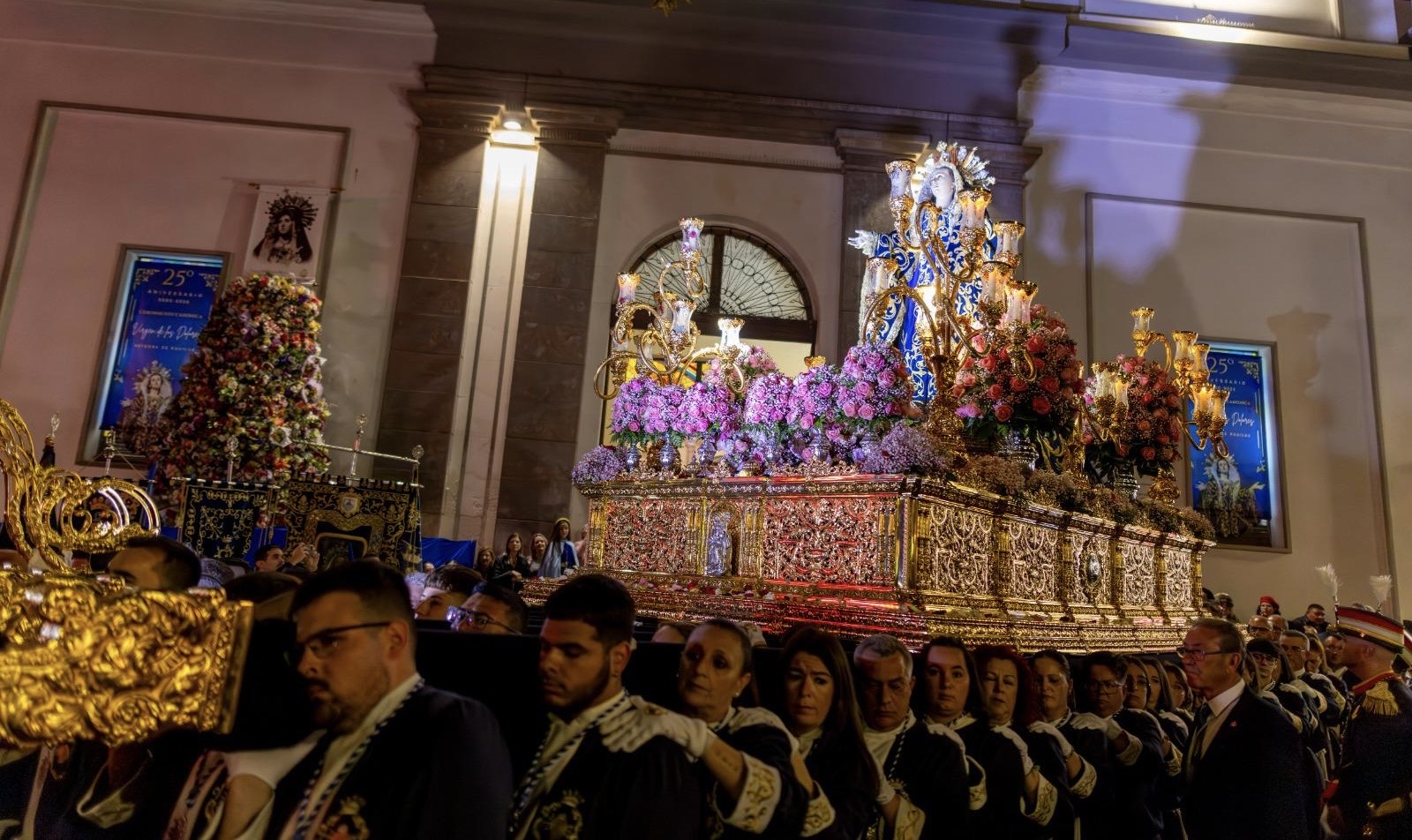 La imagen de la patrona de Águilas se desplazará a Murcia para participar en la Procesión Magna de clausura del Año Jubilar