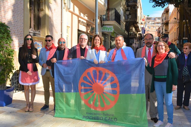 Águilas se sumó ayer a la conmemoración del Día Internacional del Pueblo Gitano