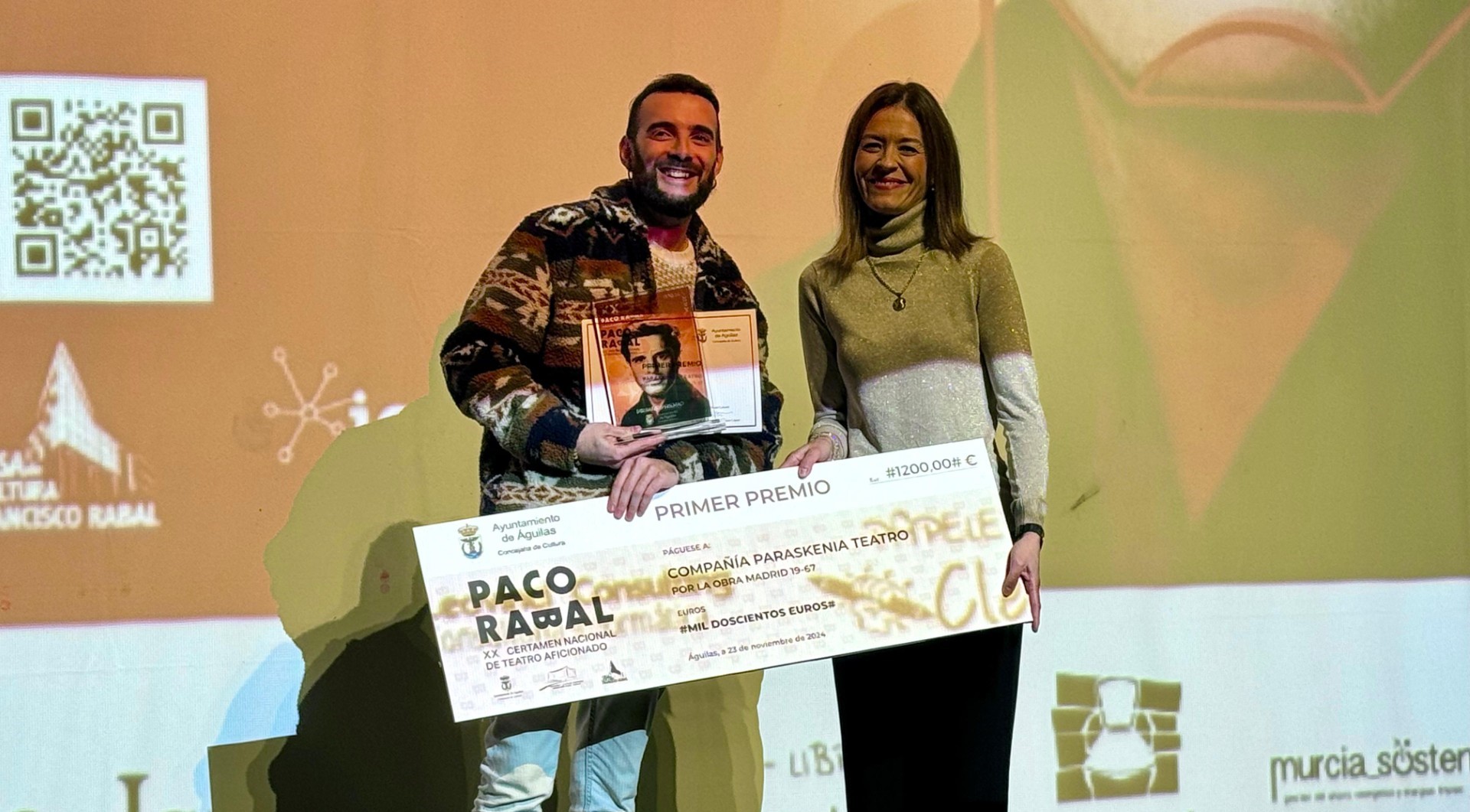 “Madrid 19-67” logra el primer premio del jurado en el XX Certamen Nacional de Teatro Aficionado Paco Rabal