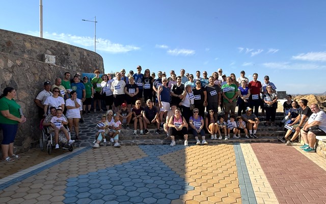 NNGG Águilas realiza su sexta marcha solidaria, este año a beneficio de la Hospitalidad de Lourdes