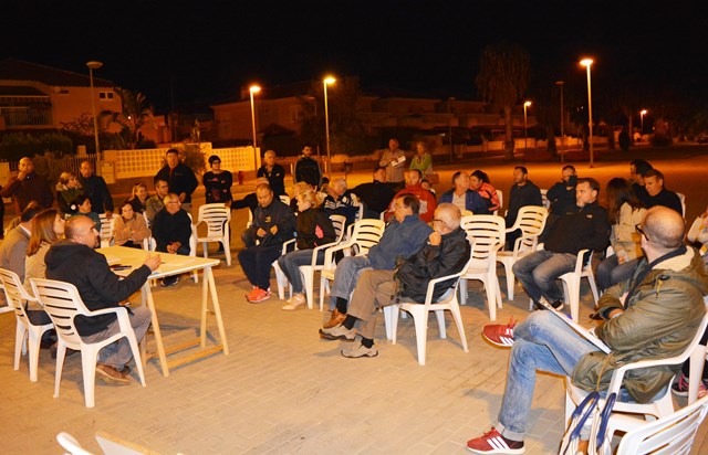 Los vecinos de la urbanización Los Jardines participan en la IV Asamblea de Presupuestos Participativos de Águilas