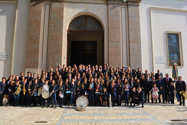 El patronato Musical Aguileño, inmerso en los actos programados con motivo de Santa Cecilia