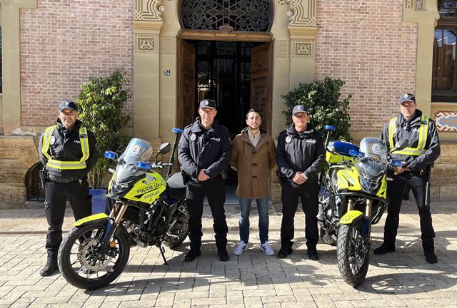 El Ayuntamiento de Águilas incorpora dos motocicletas al parque móvil de la Policía Local