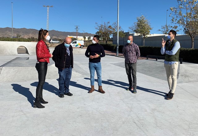 Concluyen las obras del Skatepark de Águilas 