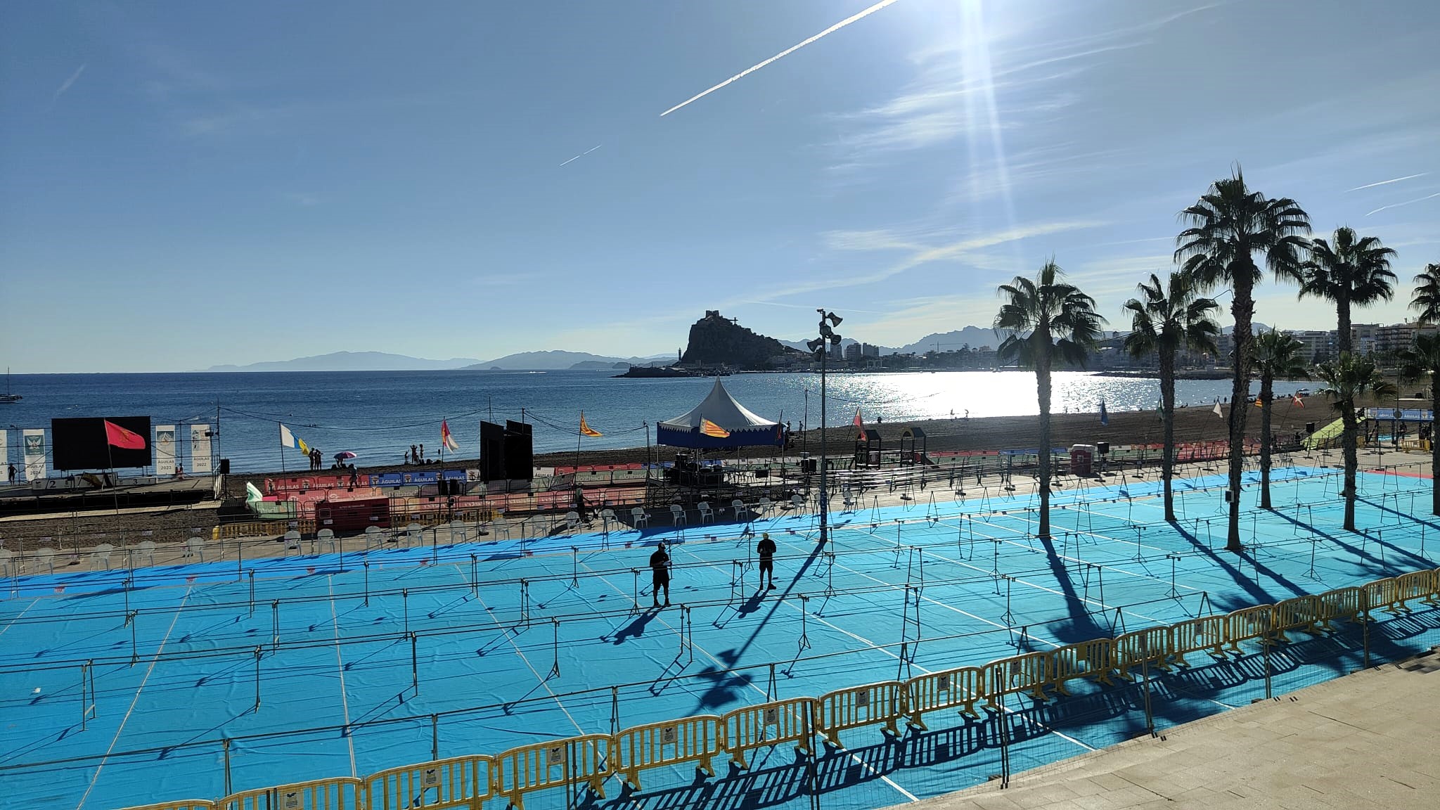 Todo listo en Águilas para los cuatro campeonatos de España de Triatlón del fin de semana