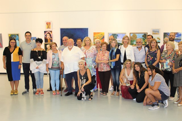  Los artistas locales ofrecen una muestra de su trabajo en el tradicional Salón de Otoño del Auditorio de Águilas  