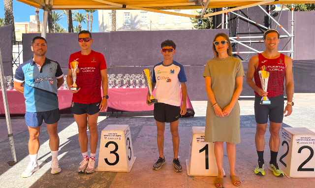 Souhail Hassani Oumanouch y  Victoria Castiñeiras Jiménez, ganadores de la XLV Carrera Popular “Ciudad de Águilas”