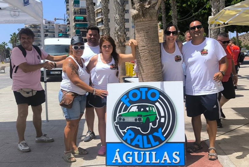 ‘Los 5 payos rangers’ y ‘Los Perdíos’, ganadores del Foto Rally de Águilas 2025