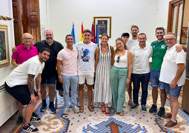 Javier Jiménez del Club Baloncesto Águilas es nombrado MVP de la temporada