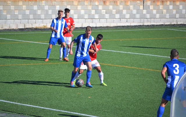 El Águilas cosecha en Espinardo su primera derrota de la temporada con un 2-0 frente al Real Murcia Imperial 