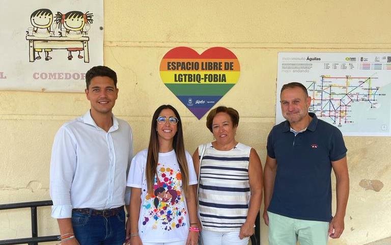 Varios centros educativos de Águilas se suman a la campaña “Espacio Libre de LGTBIQ-FOBIA”