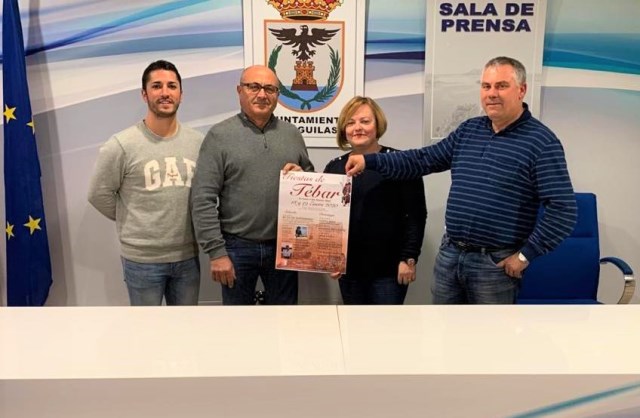 Todo listo para la celebración de las fiestas de  la pedanía aguileña de Tébar en honor a San Antonio Abad 