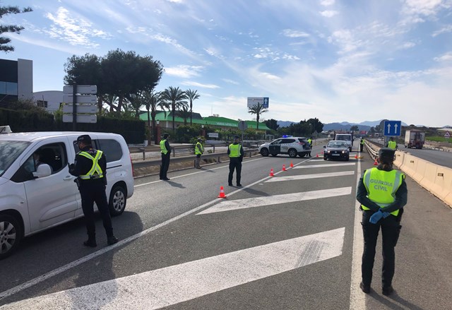 Los detenidos por incumplimiento del estado de alarma en la Región de Murcia ascienden a 91 y las denuncias rozan las 18.000 