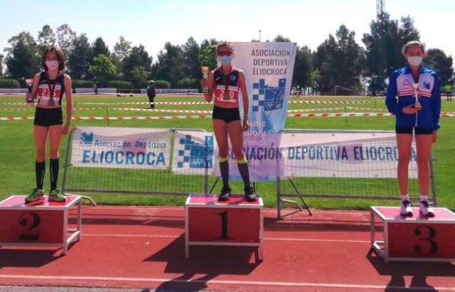 La aguileña Fátima Hernández se alza con el Campeonato Regional de Campo a Través en la categoría Sub14