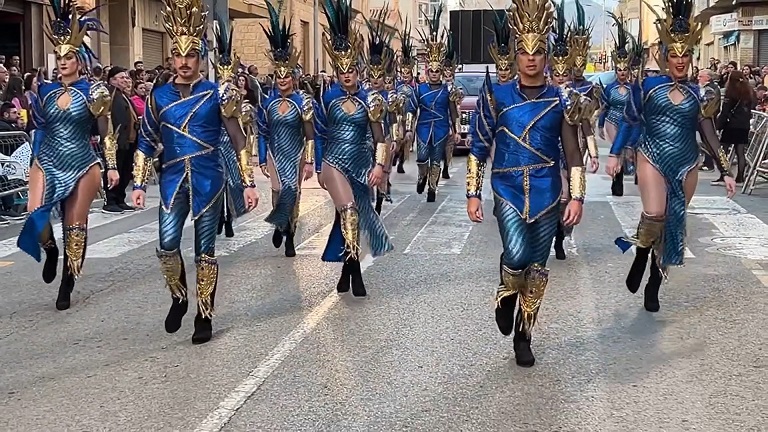 Orden del desfile del Carnaval de Verano 2023 en Águilas