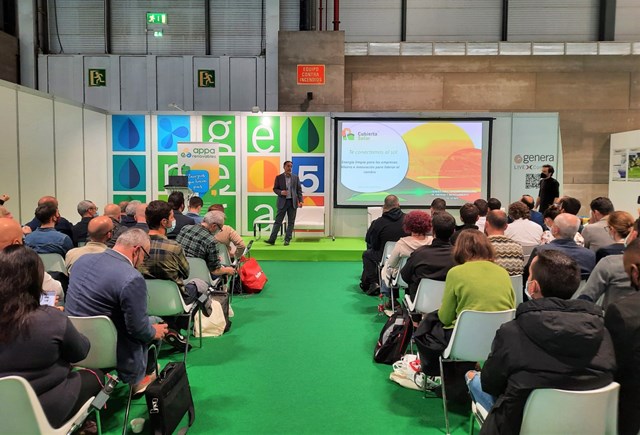 El colegio Carlos V irrumpe en la feria nacional Genera como caso de éxito de sostenibilidad y eficiencia energética