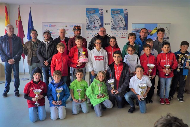 Finaliza con éxito el TAP Autonómico Clase Optimist Trofeo Puerto Deportivo Juan Montiel de Águilas 