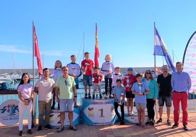 El RCR de Cartagena lidera la TAP Optimist Juan Montiel celebrada el pasado fin de semana en Águilas