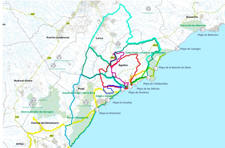 Águilas estrena una web Cycling Friendly con toda la información sobre rutas de ciclo turismo en el municipio