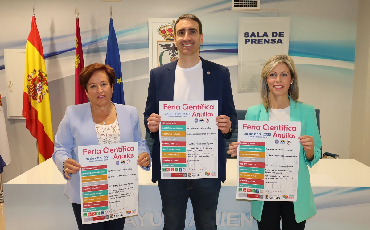 El Ayuntamiento y la Universidad de Murcia organizan la Feria Científica de Águilas