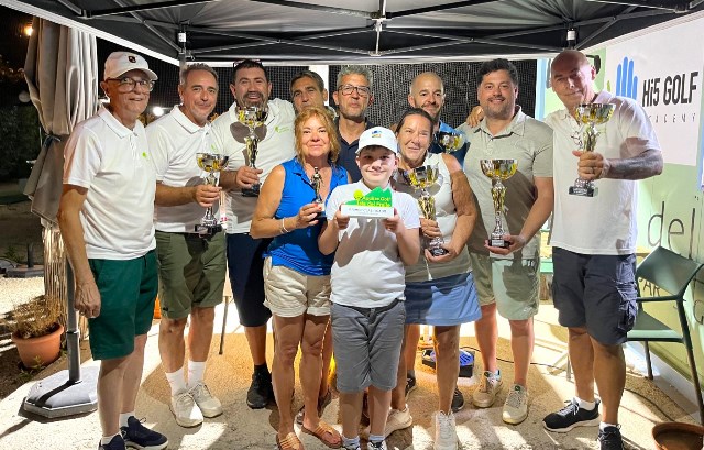 Celebrada en Águilas la I Liga Regional Social de Golf Isla del Fraile