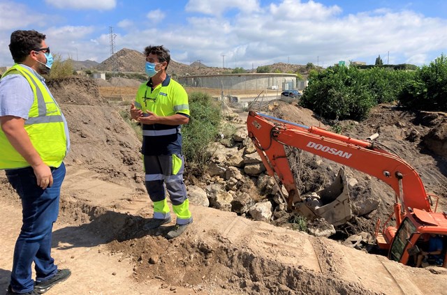  Hidrogea y el Ayuntamiento de Águilas hacen balance de las actuaciones tras la DANA