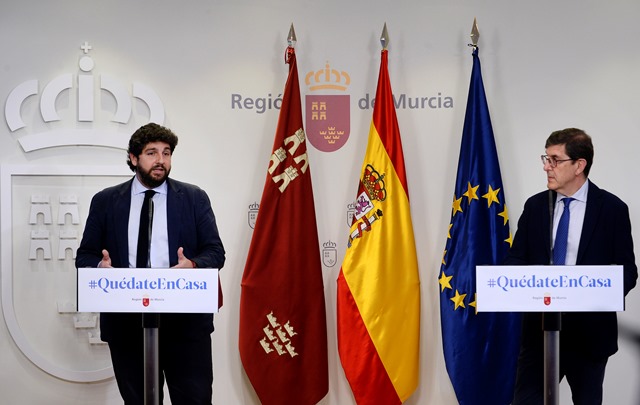 Salud realiza seguimiento sanitario diario a cerca de 30.000 personas en la Región de Murcia 