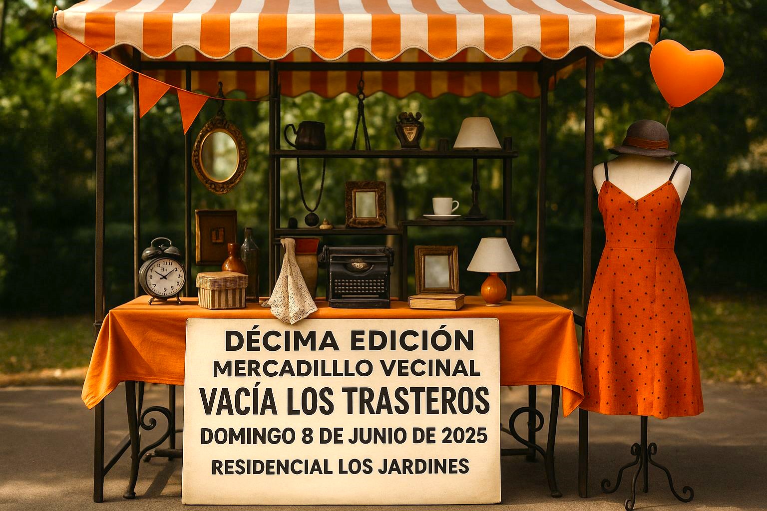 El 8 de junio tendrá lugar una nueva edición del mercadillo vecinal ‘Vacía los trasteros’ en Águilas