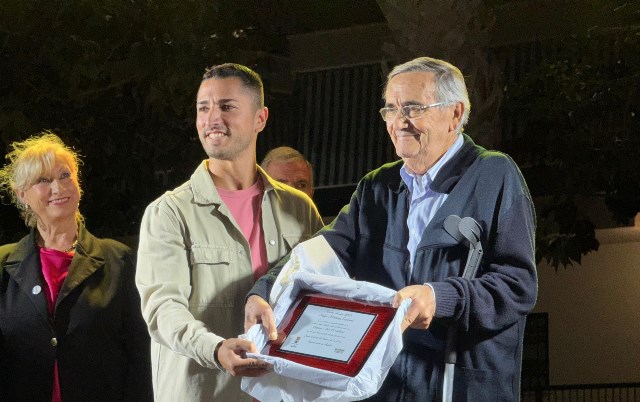Pedro María Martínez “Pedro del Calderón” es nombrado Vecino del Año en las fiestas de La Loma