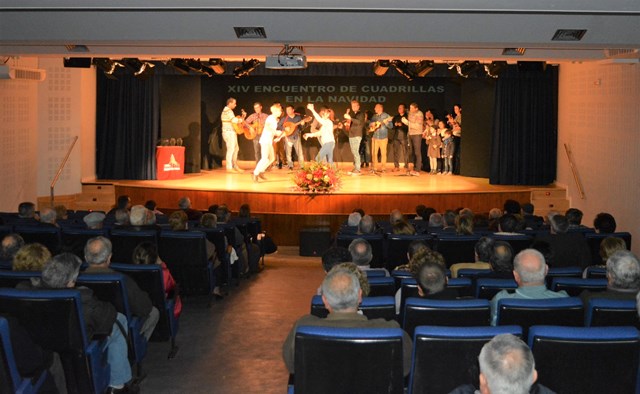 Éxito de público en el Encuentro de Cuadrillas en la Navidad