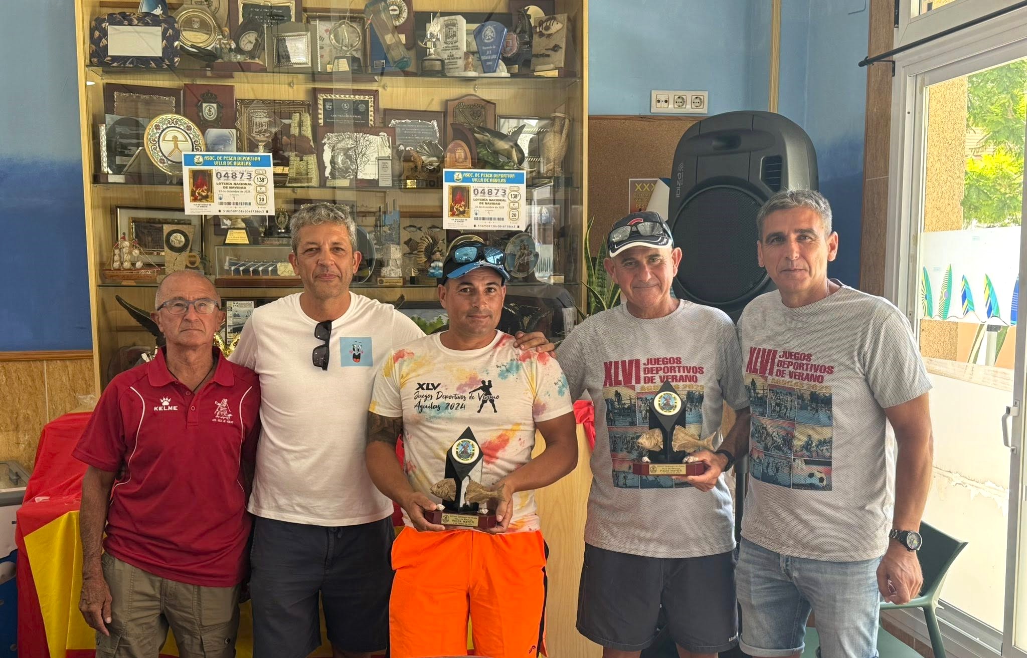 La Asociación de Pesca Deportiva ‘Villa de Águilas’ celebra su tradicional certamen de verano