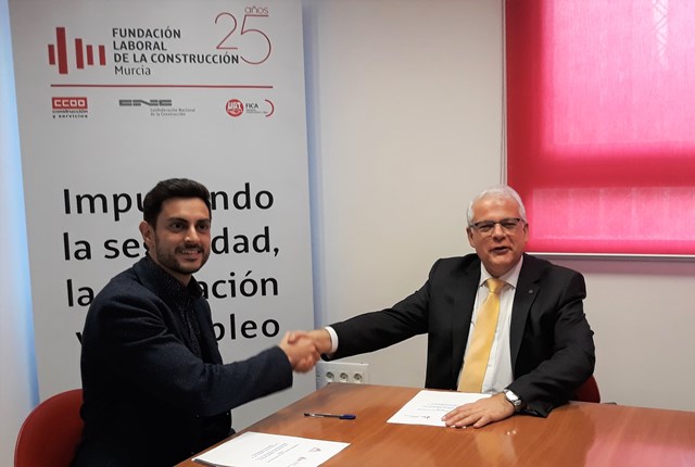 Acia y la Fundación Laboral de la Construcción de la Región de Murcia firman un convenio-marco de colaboración  