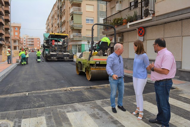 Mejora la imagen y accesibilidad de la calle Federico Chueca y adyacentes en Águilas  