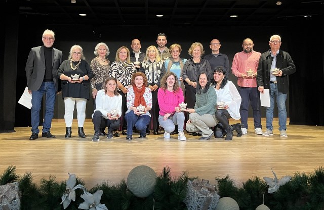 La Asociación de Amas de Casa de Águilas entrega de los premios de su concurso de Belenes