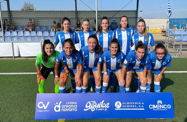 La UD Águilas Femenino compite, pero no consigue ganar