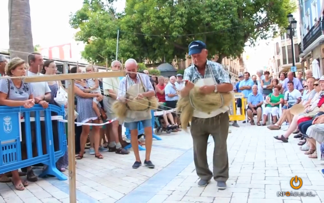 La Plaza de España de Águilas acoge este domingo el Día del Esparto 