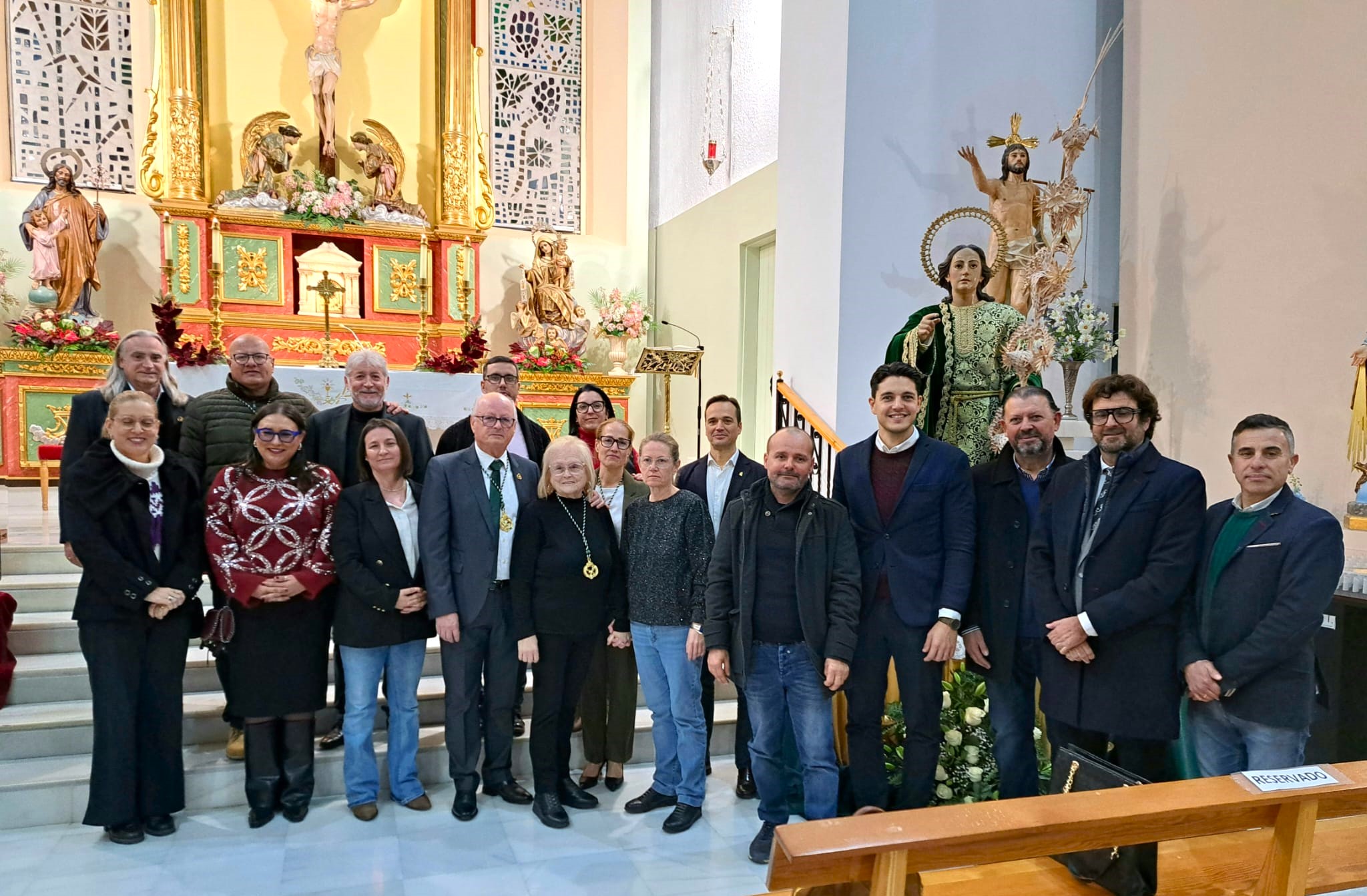 Eduardo Montesinos, pregonero de la Cofradía de San Juan Evangelista de Águilas