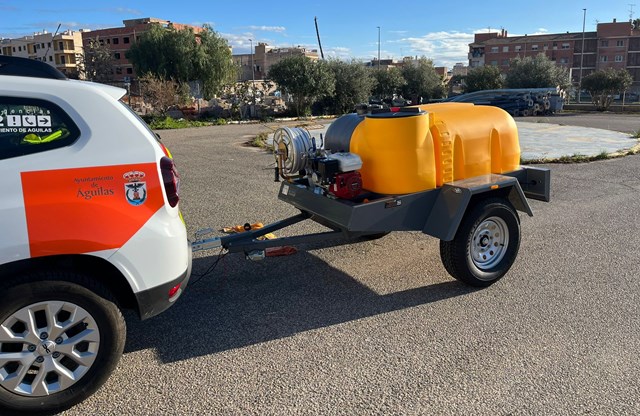 Protección Civil Águilas mejora su equipamiento para actuar ante una emergencia por inundaciones