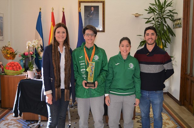 La aguileña Marina Cáceres participará en el Campeonato de Europa de Kárate