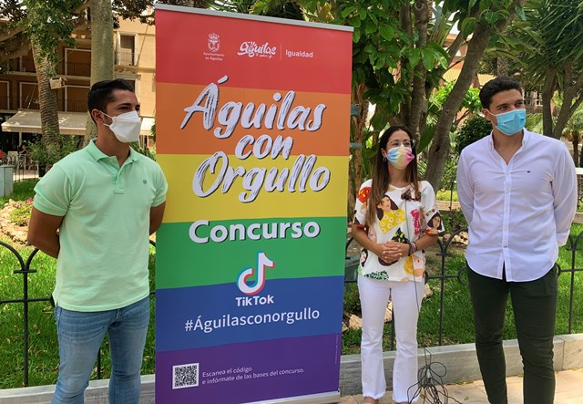 La concejalía de Igualdad lanza el concurso de Tik Tok “Águilas con orgullo”