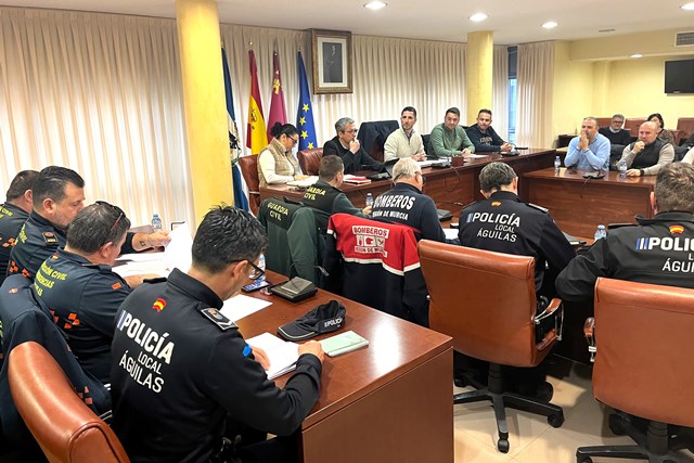 La Junta Local de Seguridad perfila el operativo de cara al inicio del Carnaval de Águilas