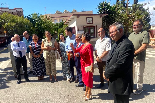 La Residencia de Pensionistas Ferroviarios de Águilas celebra el día de su patrón, San Miguel