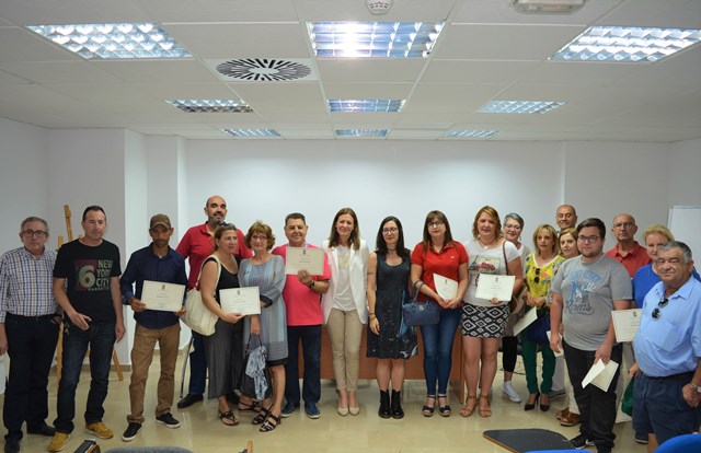 Finalizan los cursos de informática coordinados por el Ayuntamiento de Águilas 